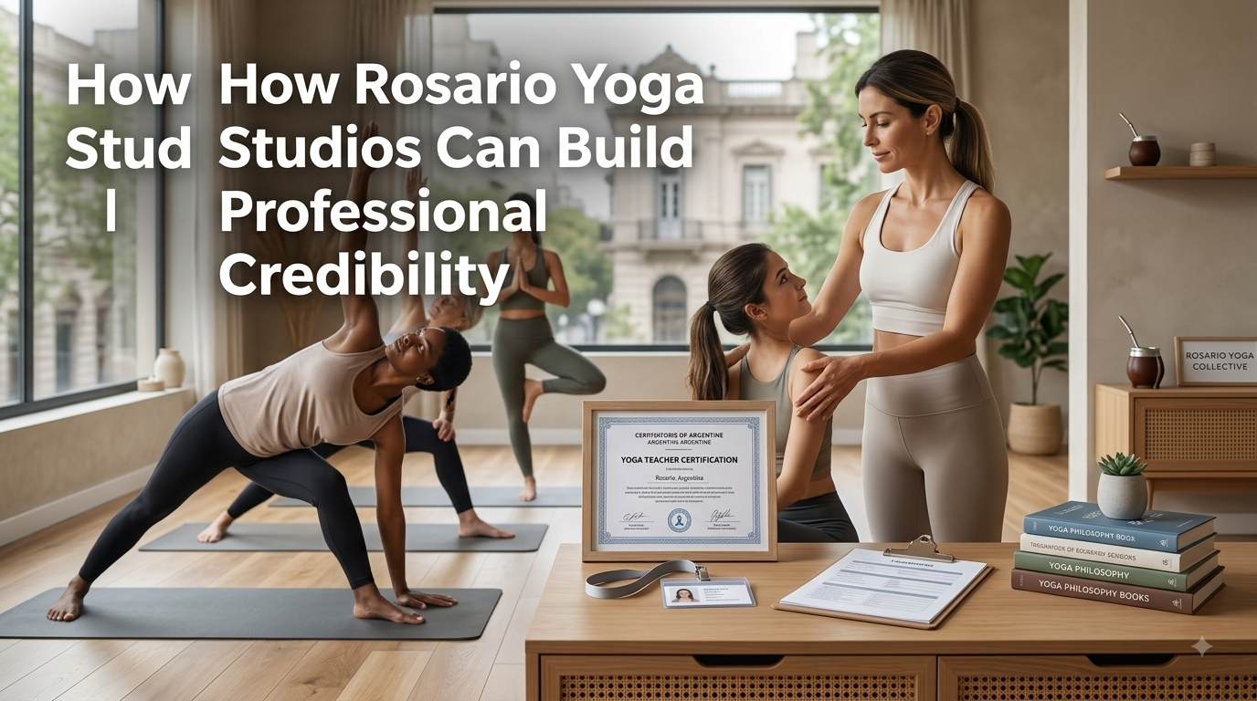 How Rosario Yoga Studios Can Build Professional Credibility